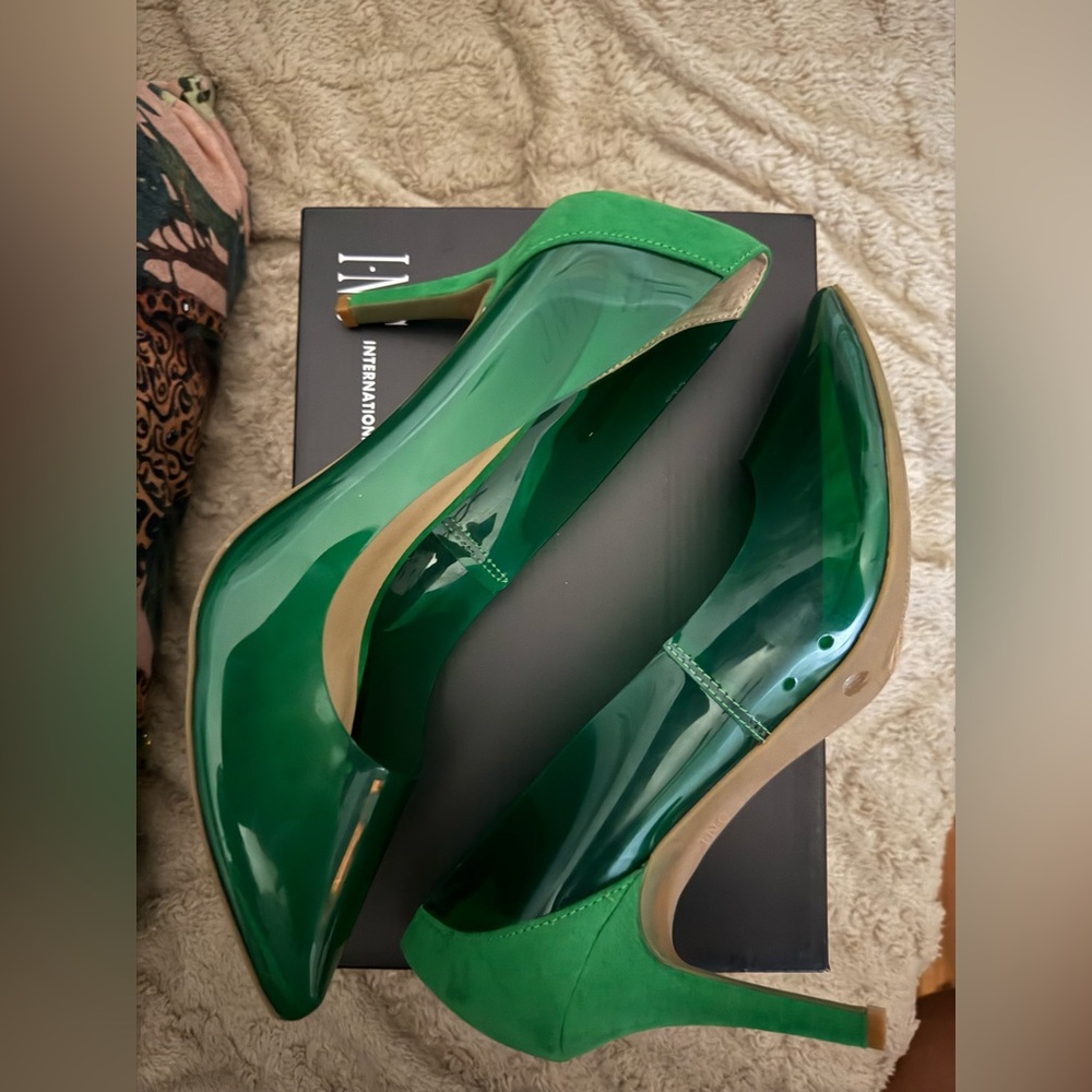 INC International Concepts Women's Emerald Heels - Picture 7 of 7